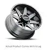 STRYKER SATIN BLACK MILLED 20X9 6X1