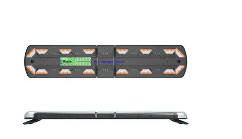 ECCO ELECT 12-50088-ES 54' LED LIGHTBAR - 16 AMBER MODULES