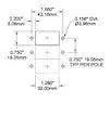 CIRCUIT BREAKER SC1 FLAT ROCKER 20A