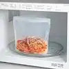 3 CUP REUSABLE SILICONE BAG CLEAR
