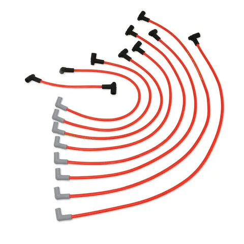 TAYLOR CABLE 84204 CUST-FIT RED V-8 CHEVY