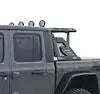 Black Horse Off Road AR2-07BA3-PLFB - Armour II Roll Bar W/Basket Kit