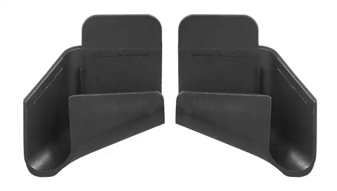 JR PRODUCTS 389BK-A RAIN GUTTER SPOUTS  BLACK