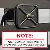 Putco 185723 - Venture TEC Molle Mounting Plate Small 18x18.5 in. For PN[184200]