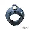 2' BLK RIGGING FLANGE W/ FUEL HOSE