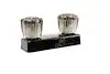 RV SHOWER FAUCET W/SMOKED ACRYLIC K