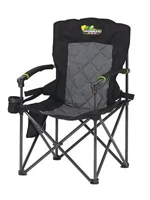 KING HARD ARM CAMP CHAIR WITH LUMBA