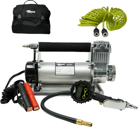 RV AIR COMPRESSOR TIRE MINDER
