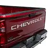 Putco 55551GM - Chevrolet Tailgate Lettering Stainless Steel Stamped Cut Letters