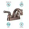 RV LAVATORYFAUCET OILBRNZ