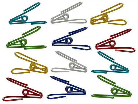 PVC COATED WIRE CLIPS 12/
