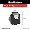 30A 125V MARINE POWER SMART INLET;