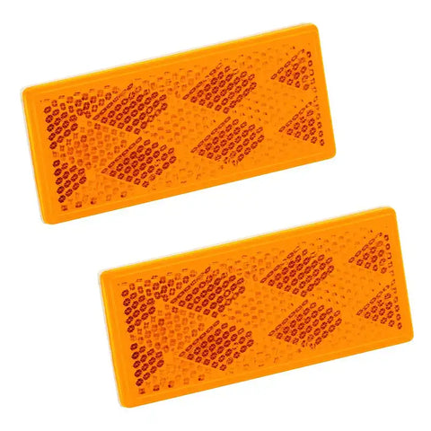 BARGMAN 74-71-181 RECT REFLECR REFLEX AMBER