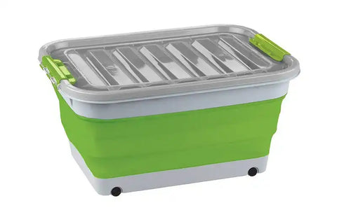 COLLAPSIBLE STORAGE TUB KIT WITH LI
