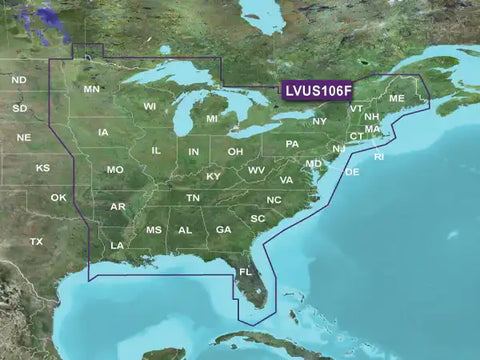 MAP ONLY LAKEVU G3ULTRA LVUS106F U.
