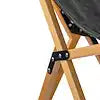 OVERLAND VCL 30100041 KICK IT CAMP CHAIR - WOOD BASE & ST