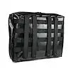 BUILTRIGHT 105102 MOLLE POUCH  BLACK - LARGE  13' X 1