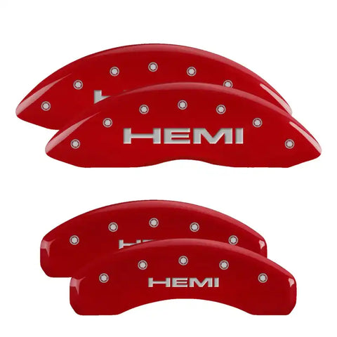 SET OF 4 CALIPER COVERS  ENGRAVED F