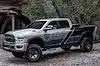 Bushwacker 20146-02 - Pocket/Rivet Style Fender Flares Black Smooth Finish 2-Piece Rear
