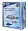 CATALINA 4' SHOWER VALVE  WHITE