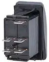 SWITCH CONTURA DPST OFF-ON