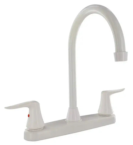 CATALINA 8  KITCHEN FAUCET WHITE