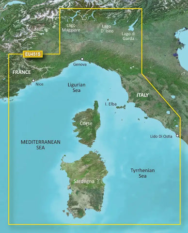 G3V VEU451S - LIGURIAN SEA-CORSICA