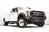 Fab Fours FS17-V4252-1 - Vengeance Front Bumper 2 Stage Black Powder Coated w/Pre-Runner Grill Guard