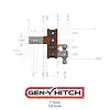 GH-1623 MEGA-DUTY 2.5' SHANK 6' DROP 3.5K T
