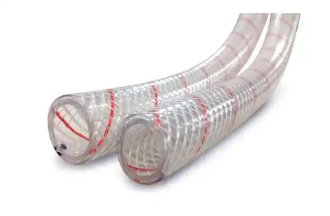3/8' CLR PVC W/RED TRACER 250'-SP