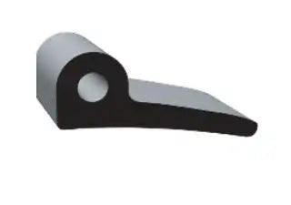 .500 X 1.25 'P' EPDM  W/H2  BLK