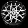 CHPSTX 20X12 8X170 CH CTR GL BL-44