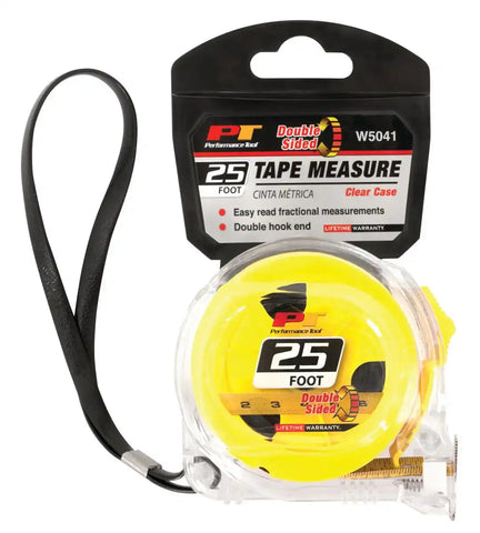 25' CLEAR TAPE MEASURE