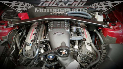 BMR SUSPENS STB011H STRUT TOWER BRACE  V-8 WITH PLENUM