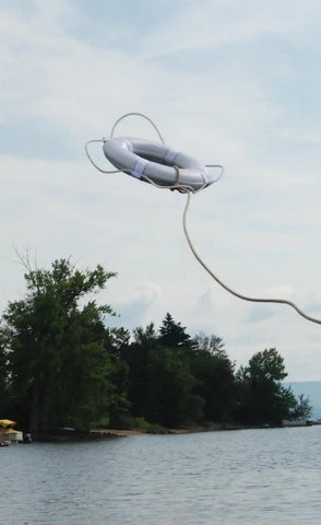 20' WHITE FOAM RING BUOY