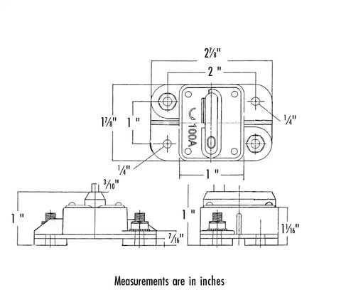 MANUAL& SWITCHABLE 100AMP