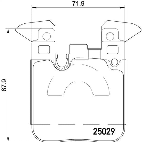DISC BRAKE PAD SET