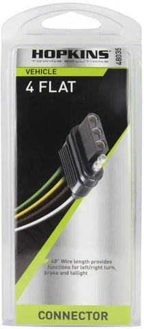 HOPKINS 48035 48'4-WIRE FLAT VEHICL END
