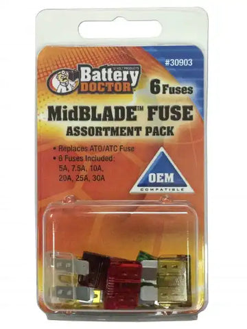 MINBLADE  6PC FUSE KIT