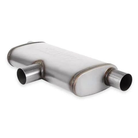 Flowmaster 72206 Exhaust Muffler FlowFX Oval 409 Stainless Steel Case Single 2-1/2
