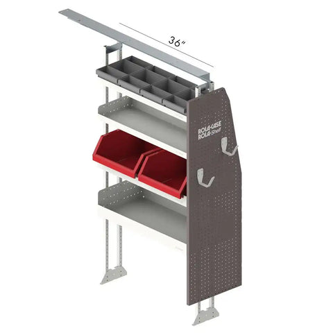 ROLACASE RSMRSSP-RP118 VAN SHELVING SERVICE BIN PACKAGE