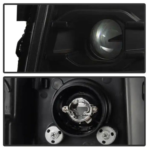 Spyder Automotive 5083609 Headlight Assembly Version 3 Halogen Bulb Projector Beam