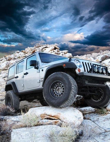 FABTECH KAOJKLIFT4 JK 4DR 3.5' LIFT W/SHOCKS