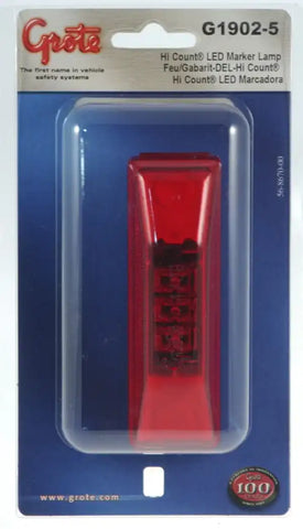 CLR/MKR LAMP  RED  HI COU