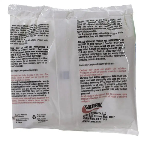 ODORLOS DRY 4 OZ  10/BOX