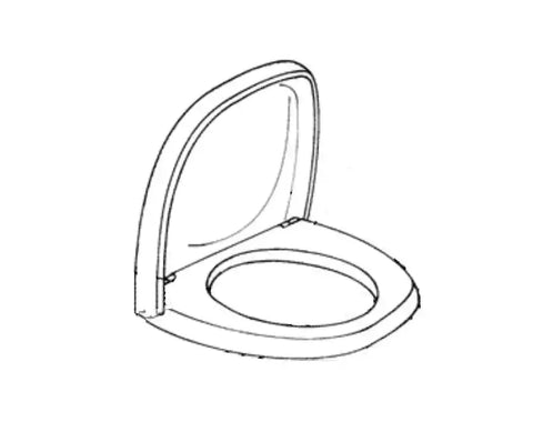 THETFORD 33154 SEAT & COVER CASSETTE