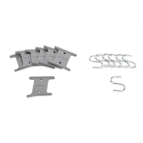 Camco 42693 Party Light Holder Awning Roller Bar Mounted Tab With Hook Plastic Clip