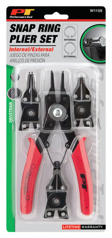 PERFORM TOOL W1159 PLIERS SET-SNAP RING
