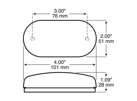 DBL BULB CLEARANCE LIGHT
