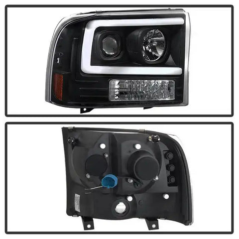 SPYDER 5084491 1PC PROJECTOR HEADLIGHTS BLACK